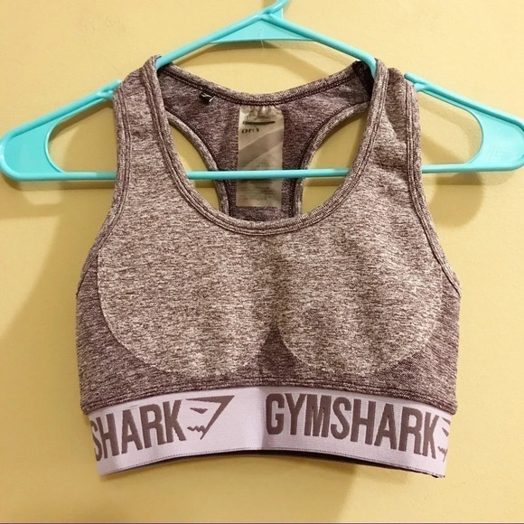 Gymshark Dry Purple Lilac Sports Racerback Bra - Picture 1 of 10